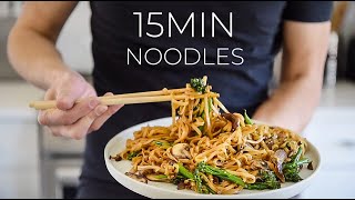 15MIN Noodle Stir Fry Recipe TO MAKE TONIGHT [upl. by Remark]