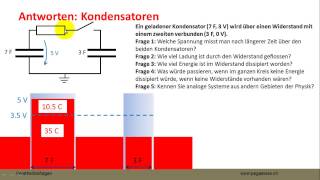 Antworten zu den Kondensatoren [upl. by Anifesoj]