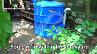 BIOTECH INDIA  ENERGY FROM KITCHEN WASTE [upl. by Cleveland]