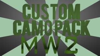 Custom Camo Pack 7 Golden Intervention  MW2  TheSkinForge [upl. by Nnylsaj]