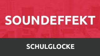 SoundEffekt  Schulglocke • School Bell HD [upl. by Phila501]