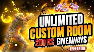 BGMI CUSTOM ROOMPUBG CUSTOM ROOMS FREE [upl. by Zoie]