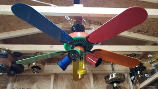 Hampton Bay Carousel Ceiling Fan  5 Blades [upl. by Ydissak]