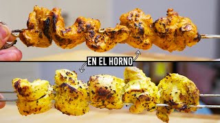 Dos pinchos morunos deliciosos brochetas de pollo [upl. by Ainej446]