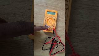 Testing Square wave multimeter CROexperiment shorts ytshorts jsconnectionexperiments [upl. by Ezeerb459]