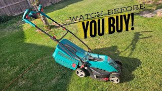 My Honest Review of Bosch Lawnmower [upl. by Deelaw]