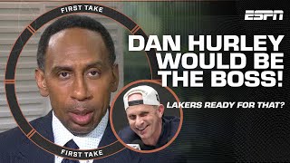 AN EARTHQUAKE IN THE NBA 🤯 Stephen A QUESTIONS a LakersHurley partnership 👀  First Take [upl. by Town648]