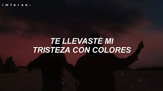 con flores te llevaste mi tristeza con colores LetraLyrics Monsieur Periné  Nuestra Canción [upl. by Gerdeen]