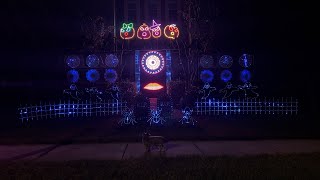 Laureate Park Lights  Halloween 2022 [upl. by Ellehcirt505]