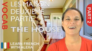 Features of a House in French basic French vocabulary from Learn French With Alexa [upl. by Nylasej]