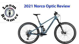 2021 Norco Optic Review C2  Best Short Travel trail Bike [upl. by Elda]