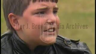 TenYear Old Street Preacher Duffy Strode Gets Suspended from North Carolina School May 13 1988 [upl. by Goulet]