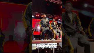 Dancegod DGL with energetic performance at Ursula Owusu 60th Birthday dance viralreels [upl. by Polash276]