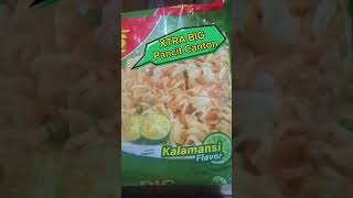 XTRA BIG Pancit Canton😋 asmr food shorts satisfying [upl. by Ennayelhsa]