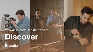 the FastTrack Barista Pack™  Become an athome barista in 3 easy steps  Breville AU [upl. by Ydualc]