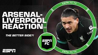 Was Arsenal or Liverpool the better side ⚖️ FULL REACTION to the draw ⚽  ESPN FC [upl. by Netloc725]