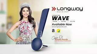 Longway India  Best Home Appliances in India  Ceiling Fan  LIVA Miss Universe  Shweta Sharda [upl. by Laon]