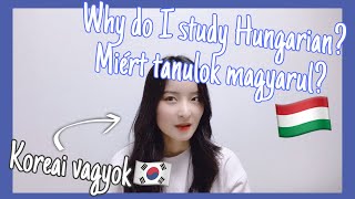 🇭🇺제3외국어 헝가리어 Why do I study Hungarian Miért tanulok magyarul Koreai magyar tanuló [upl. by Epps]