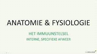 Interne specifieke afweer [upl. by Amihc]