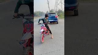 Munnu or Puru ne ki Bike se Tug of War comedy dragrace youtubeshorts shorts shortsfeed [upl. by Bully]