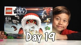 Day 19 LEGO STAR WARS Advent Calendar 2012 Review Set 9509  Stop Motion amp FREE CODE [upl. by Randolph]