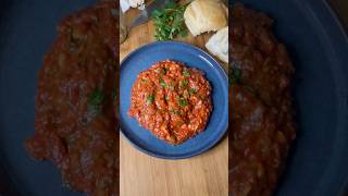 Muhammara food recipe dip appetizer rezept yummy lecker buonappetito paprika essen shorts [upl. by Boris333]