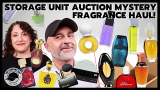 Storage Unit Auction MYSTERY FRAGRANCE HAUL  83 Classic Vintage Discontinued Perfumes Haul [upl. by Helban]