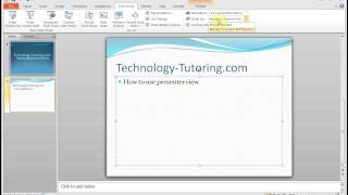 Microsoft PowerPoint How to Use Enable Presenter View [upl. by Notsob]