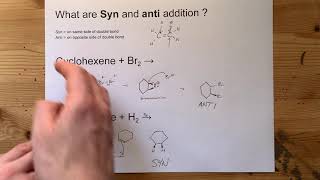 What are Syn and Anti addition with Examples [upl. by Sucramraj]