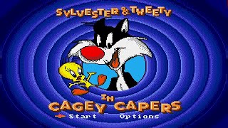 Genesis Longplay  Sylvester and Tweety in Cagey Capers [upl. by Aisile]