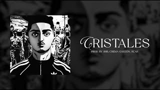 MORAD  CRISTALES LYRIC VIDEO  REINSERTADO [upl. by Yeslah]