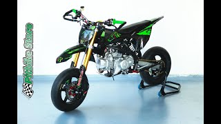 Pit Bike RR 190cc SM Pro Supermoto [upl. by Mutat756]