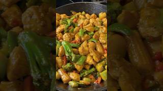 Chicken stir fry is an easy and delicious dinner Full recipe below [upl. by Leonsis]