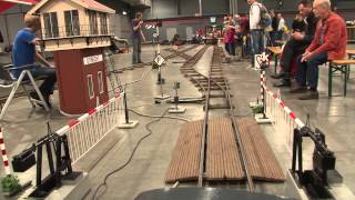 Dutch model trains  Ride with driver [upl. by Axe]