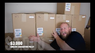 THE FIRST 3000 Amazon Customer Returns Pallet On The Channel  Its a Good One [upl. by Wellesley]