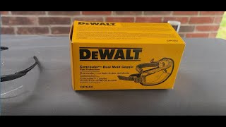 Safety Goggles For Lawn Care Dewalt Review [upl. by Anjanette73]