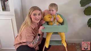 Stokke Clikk High Chair Clover Green From Amazon Moms Review [upl. by Cranston]