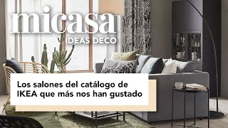 Los salones del catálogo de IKEA que más nos han gustado  DecoraciónTV [upl. by Neelyt]