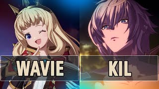 GBVSR🔥Wavie Cagliostro Vs Kil Lucilius🔥 High Level Gameplay [upl. by Dorina129]