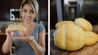 HOW TO MAKE EASY TELERA BREAD  THE BEST BREAD FOR YOUR TORTAS SANDWICH [upl. by Nortal]