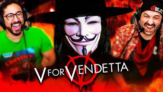 V FOR VENDETTA 2005 MOVIE REACTION UNDERRATED amp POWERFUL DC MOVIE Natalie Portman  Wachowskis [upl. by Corina]