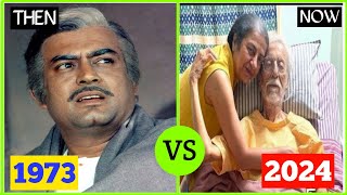 Abhimaan 1973 Movie Star Cast  Unbelievable Transformation  Then and Now  1973  2024 [upl. by Ahsiemac]