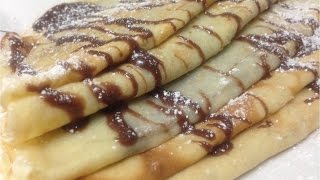 Nutella Crepes [upl. by Lourdes]