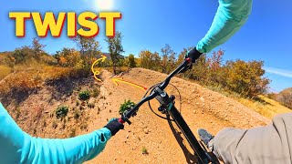 Twist MTB trail in Bountiful Utah [upl. by Salguod210]