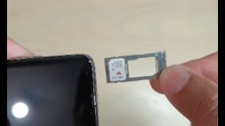 Samsung Galaxy S10  S10 How to Insert  Remove SIM Card [upl. by Nolrac480]