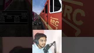 SAURASHTRA EXPRESS CROSSING train msts remix shorts localtrainjourney saurashtra express [upl. by Amick]