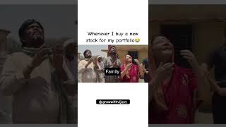 Whenever I buy a new stock🥲📉 portfolio loss shorts [upl. by Yelad]