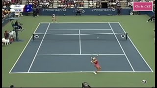 Elena Dementieva v Vera Zvonareva 2006 USO 3R highlights [upl. by Ahsad960]