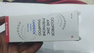 Candidox anti dandruff shampoo  Ciclopirox amp Zinc Pyrithione shampoo  Candidox shampoo uses review [upl. by Eeryt]