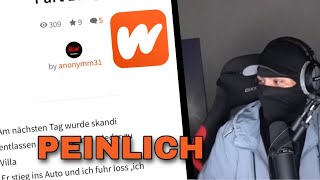 SKANDAL LIEST PEINLICHE WATTPAD STORY [upl. by Gurolinick717]